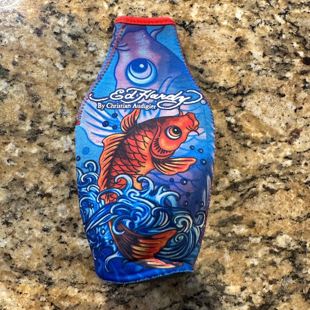 Ed Hardy Beverage Cooler coozie